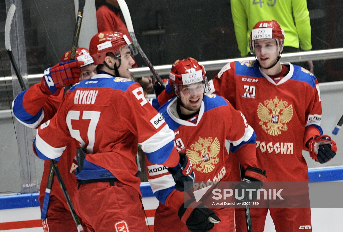 Euro Hockey Tour. Russia vs. Finland