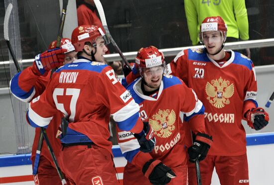 Euro Hockey Tour. Russia vs. Finland