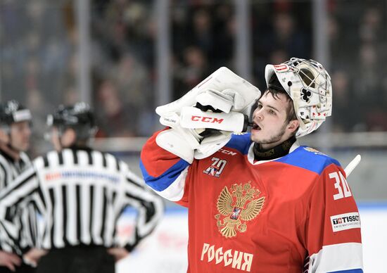 Euro Hockey Tour. Russia vs. Finland