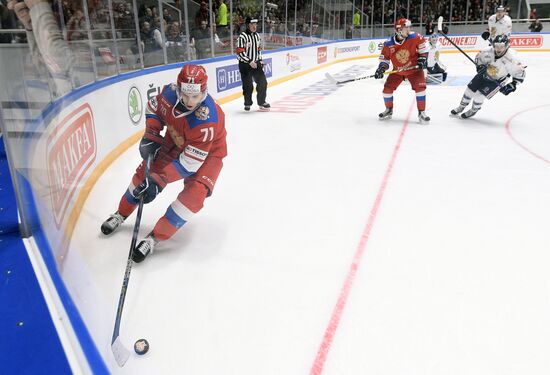 Euro Hockey Tour. Russia vs. Finland