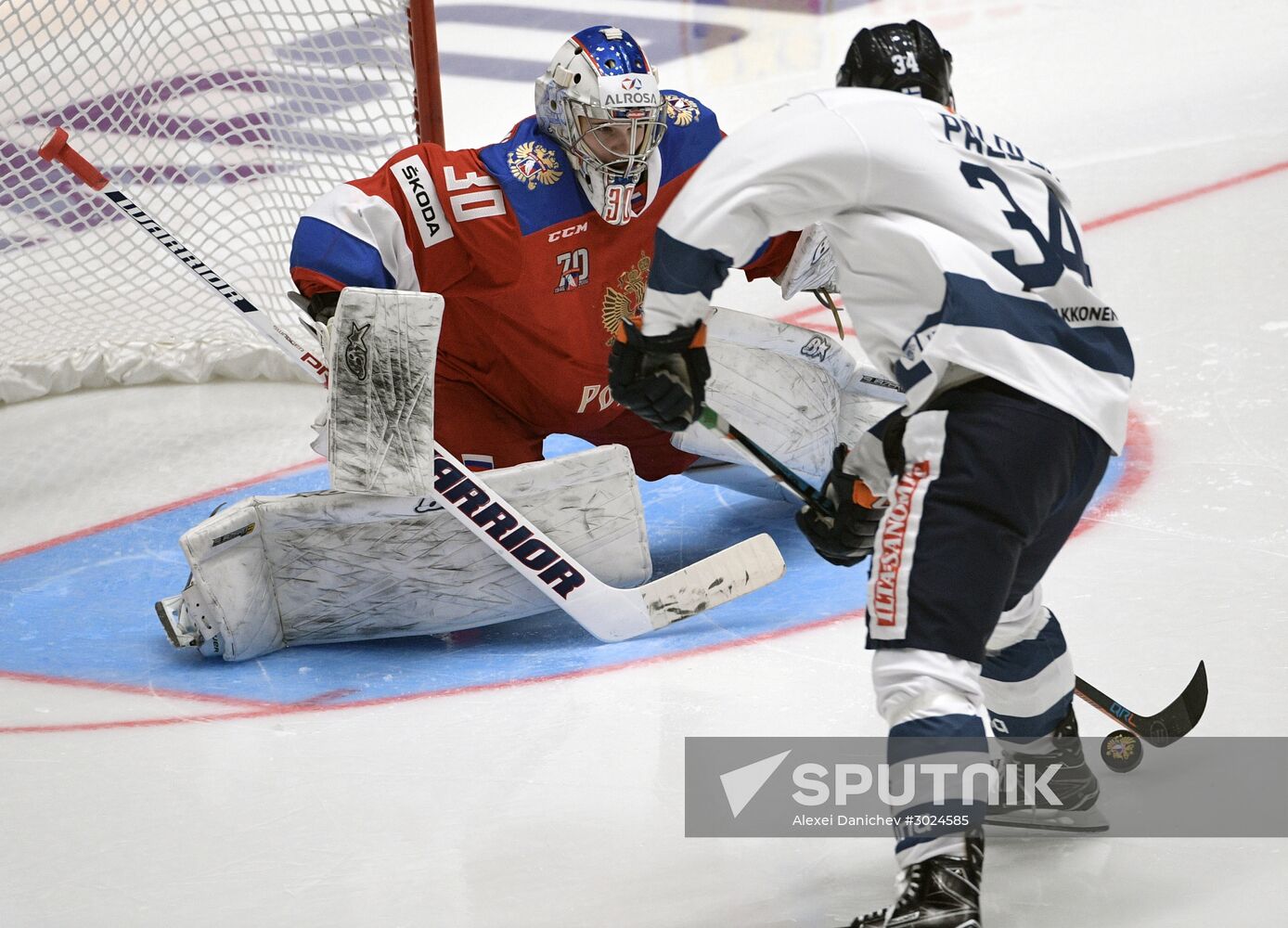 Euro Hockey Tour. Russia vs. Finland