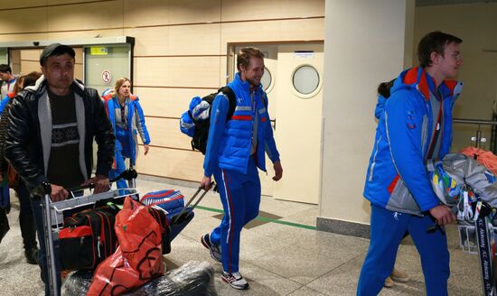 Russian team comes back to Moscow from Winter Universiade