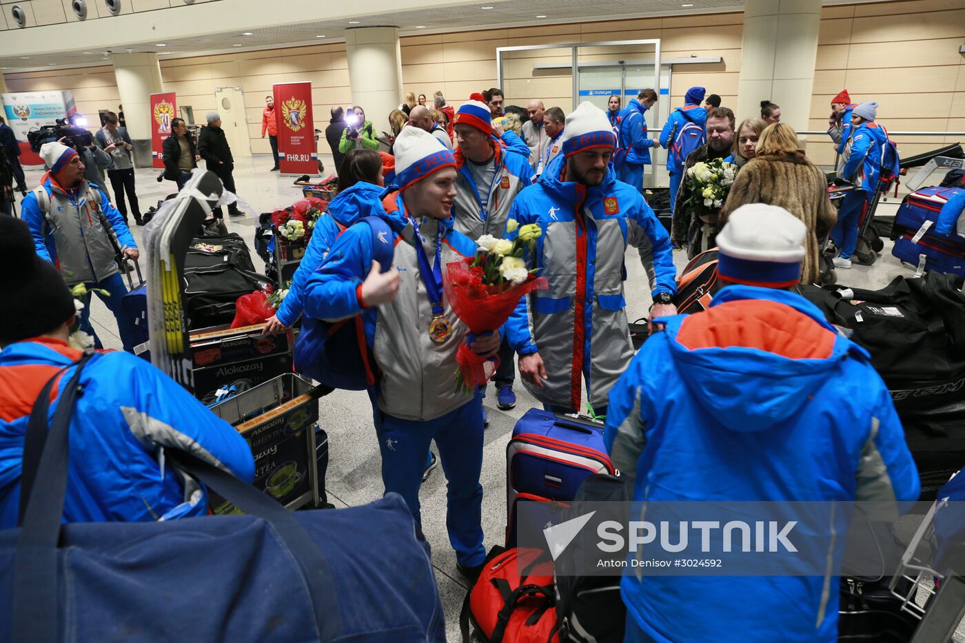 Russian team comes back to Moscow from Winter Universiade