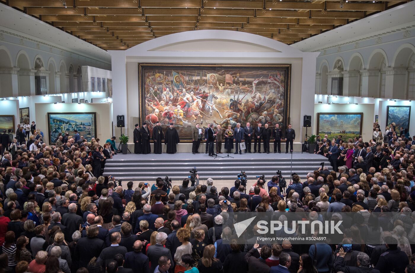 Vasily Nesterenko's exhibition "Our Glory - Russian Empire!" unveiled