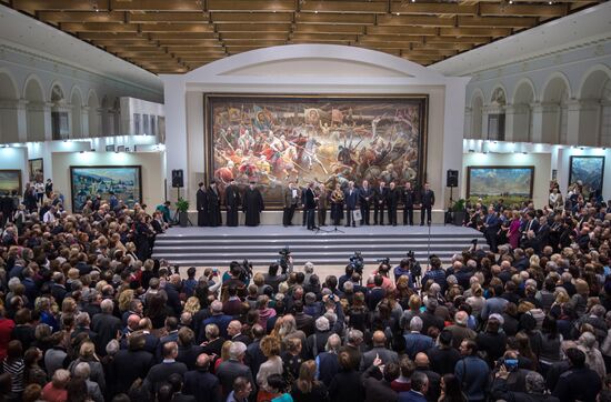 Vasily Nesterenko's exhibition "Our Glory - Russian Empire!" unveiled