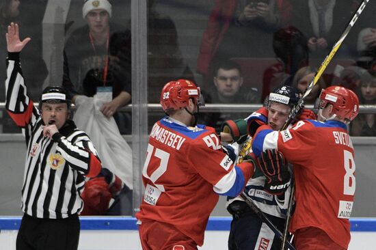 Euro Hockey Tour. Russia vs. Finland