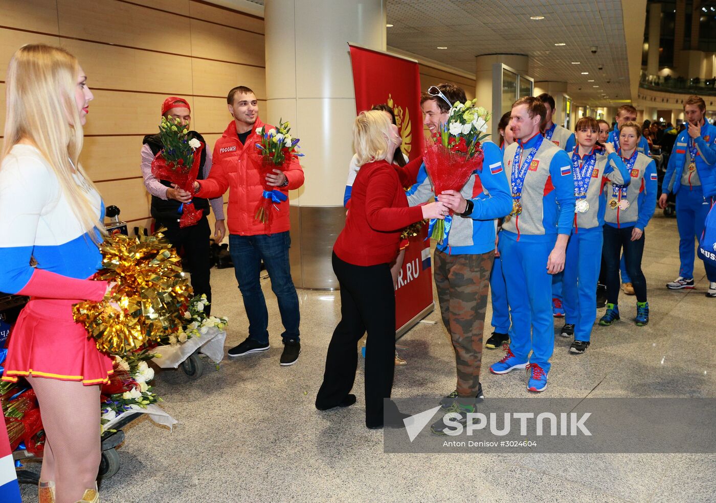 Russian team comes back to Moscow from Winter Universiade