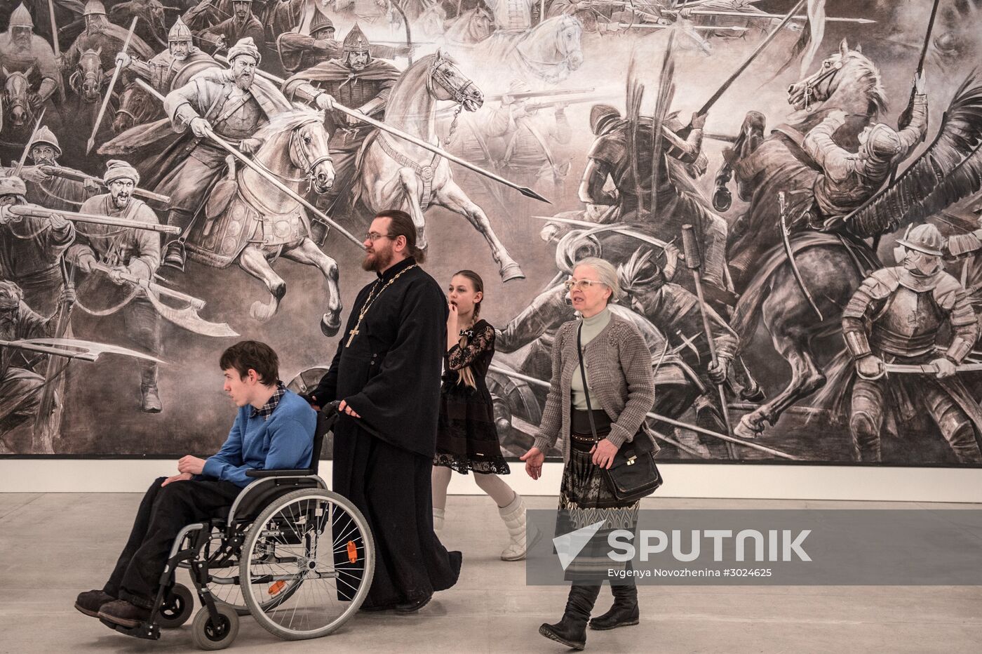 Vasily Nesterenko's exhibition "Our Glory - Russian Empire!" unveiled
