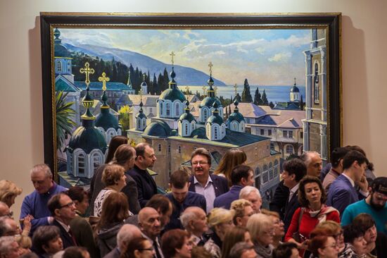 Vasily Nesterenko's exhibition "Our Glory - Russian Empire!" unveiled