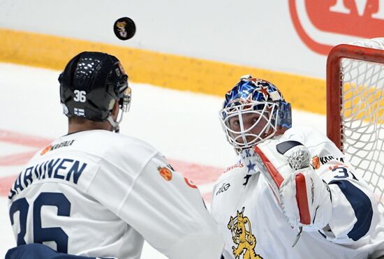 Euro Hockey Tour. Russia vs. Finland