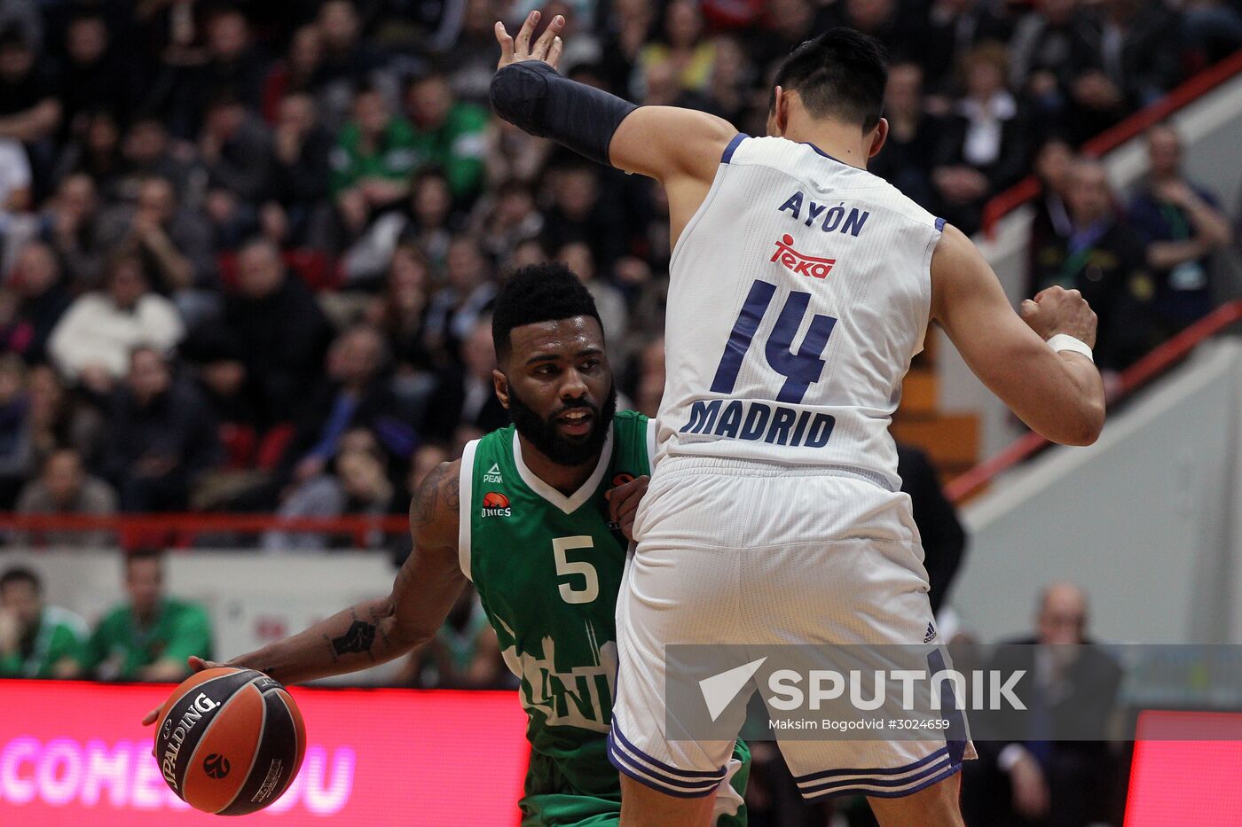 Euroleague Basketball. UNICS vs. Real Madrid