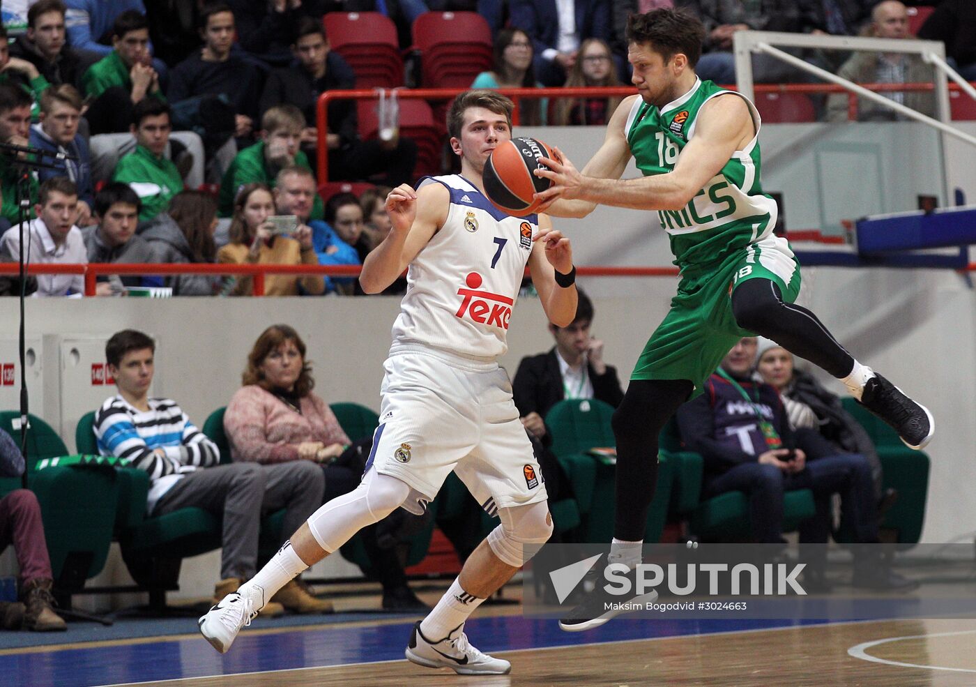 Euroleague Basketball. UNICS vs. Real Madrid