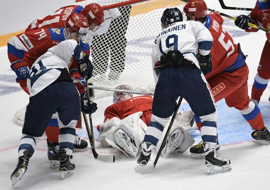 Euro Hockey Tour. Russia vs. Finland