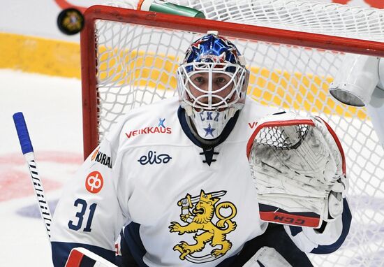 Euro Hockey Tour. Russia vs. Finland