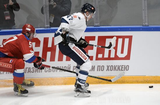 Euro Hockey Tour. Russia vs. Finland
