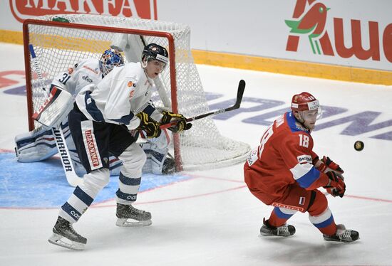 Euro Hockey Tour. Russia vs. Finland