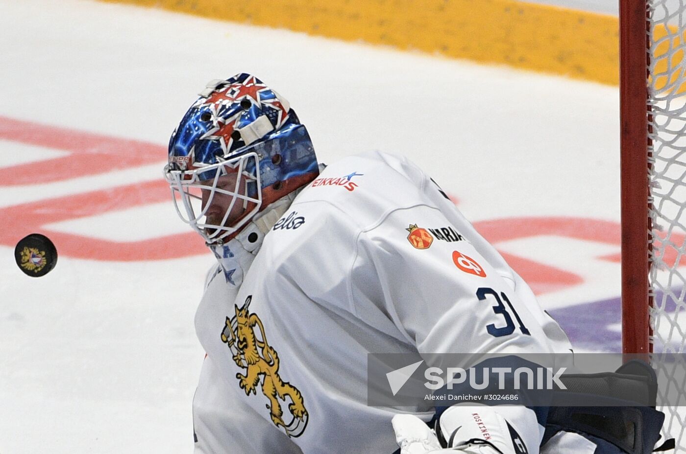 Euro Hockey Tour. Russia vs. Finland