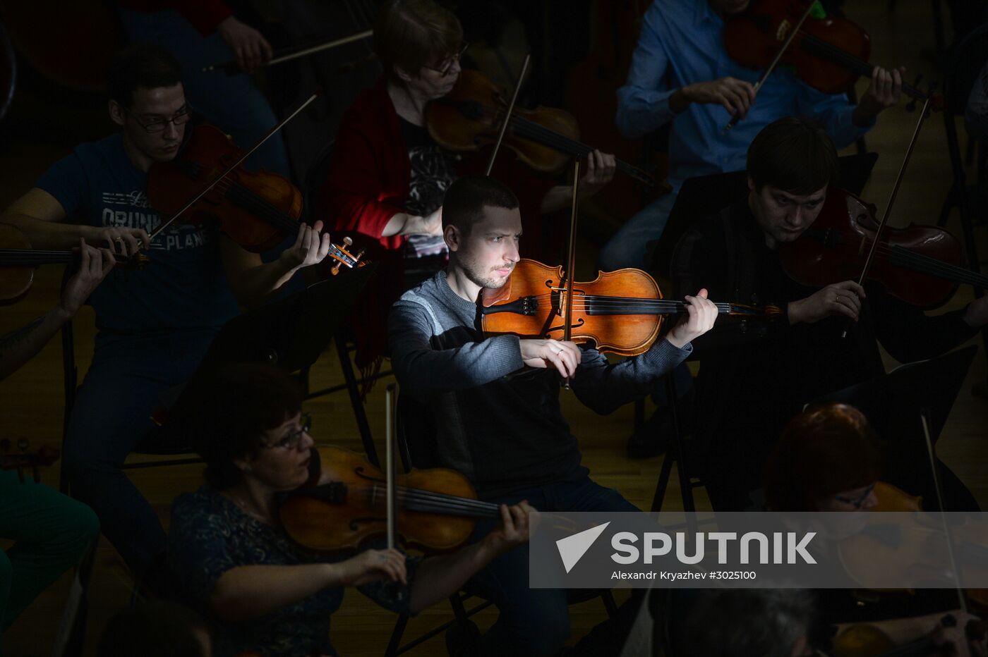 Presentation of concert hall at Novosibirsk Opera and Ballet Theater