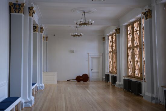Presentation of concert hall at Novosibirsk Opera and Ballet Theater
