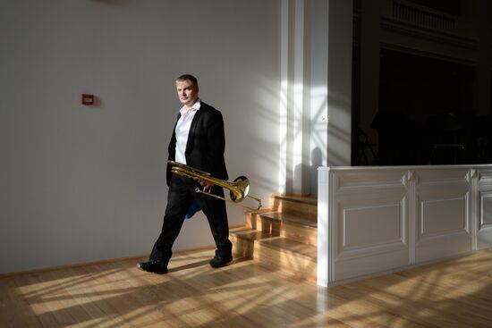 Presentation of concert hall at Novosibirsk Opera and Ballet Theater