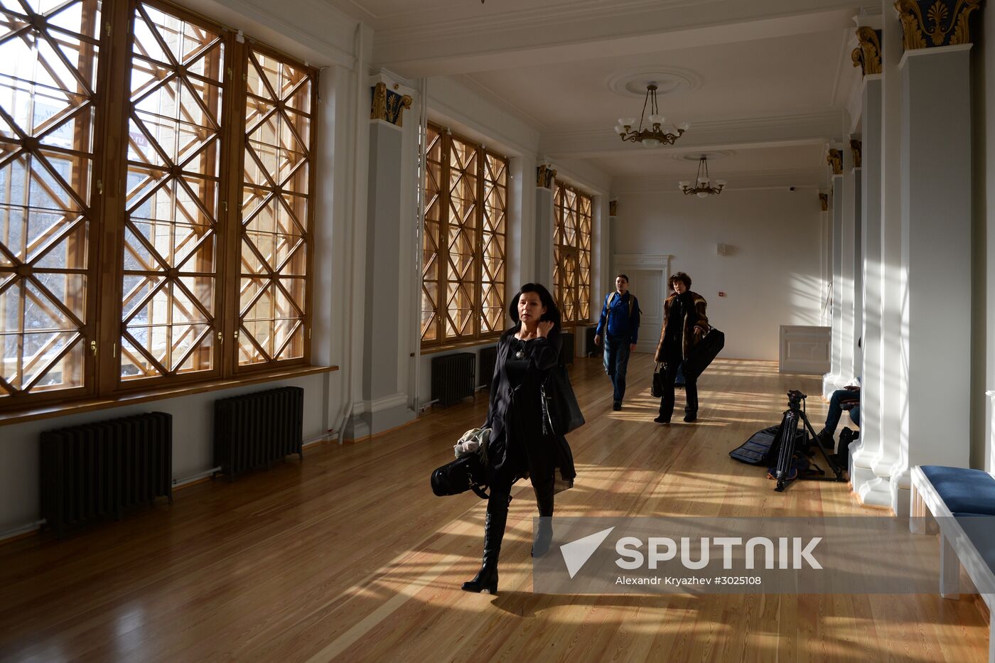 Presentation of concert hall at Novosibirsk Opera and Ballet Theater