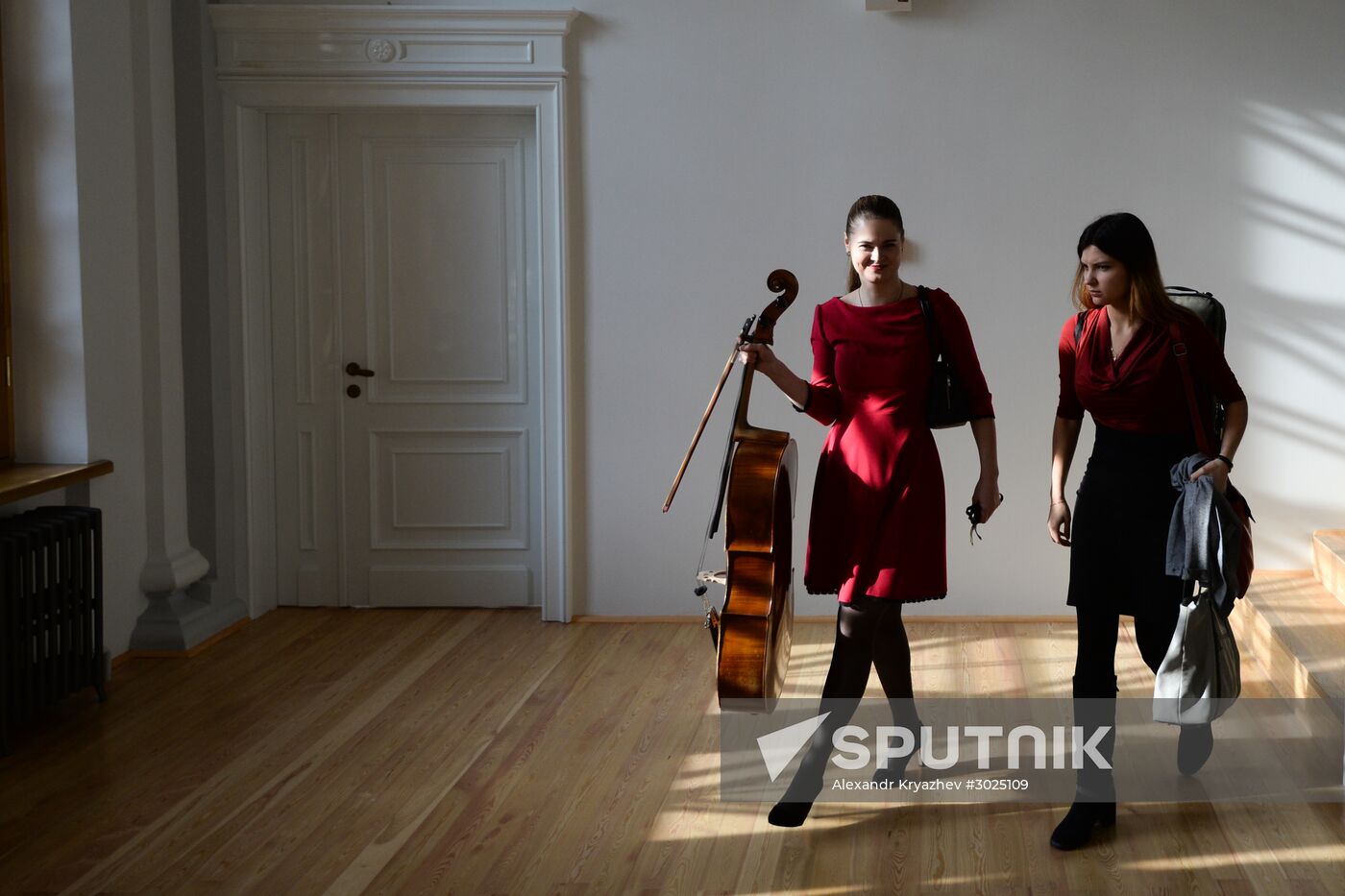 Presentation of concert hall at Novosibirsk Opera and Ballet Theater