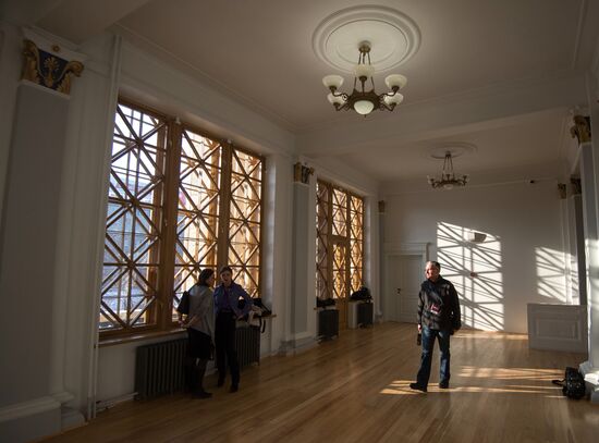 Presentation of concert hall at Novosibirsk Opera and Ballet Theater