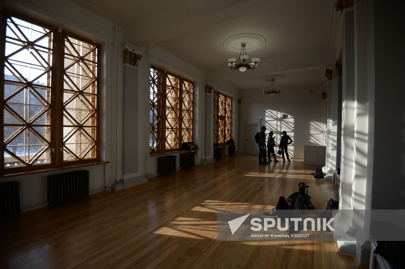Presentation of concert hall at Novosibirsk Opera and Ballet Theater