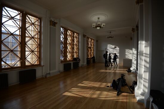 Presentation of concert hall at Novosibirsk Opera and Ballet Theater