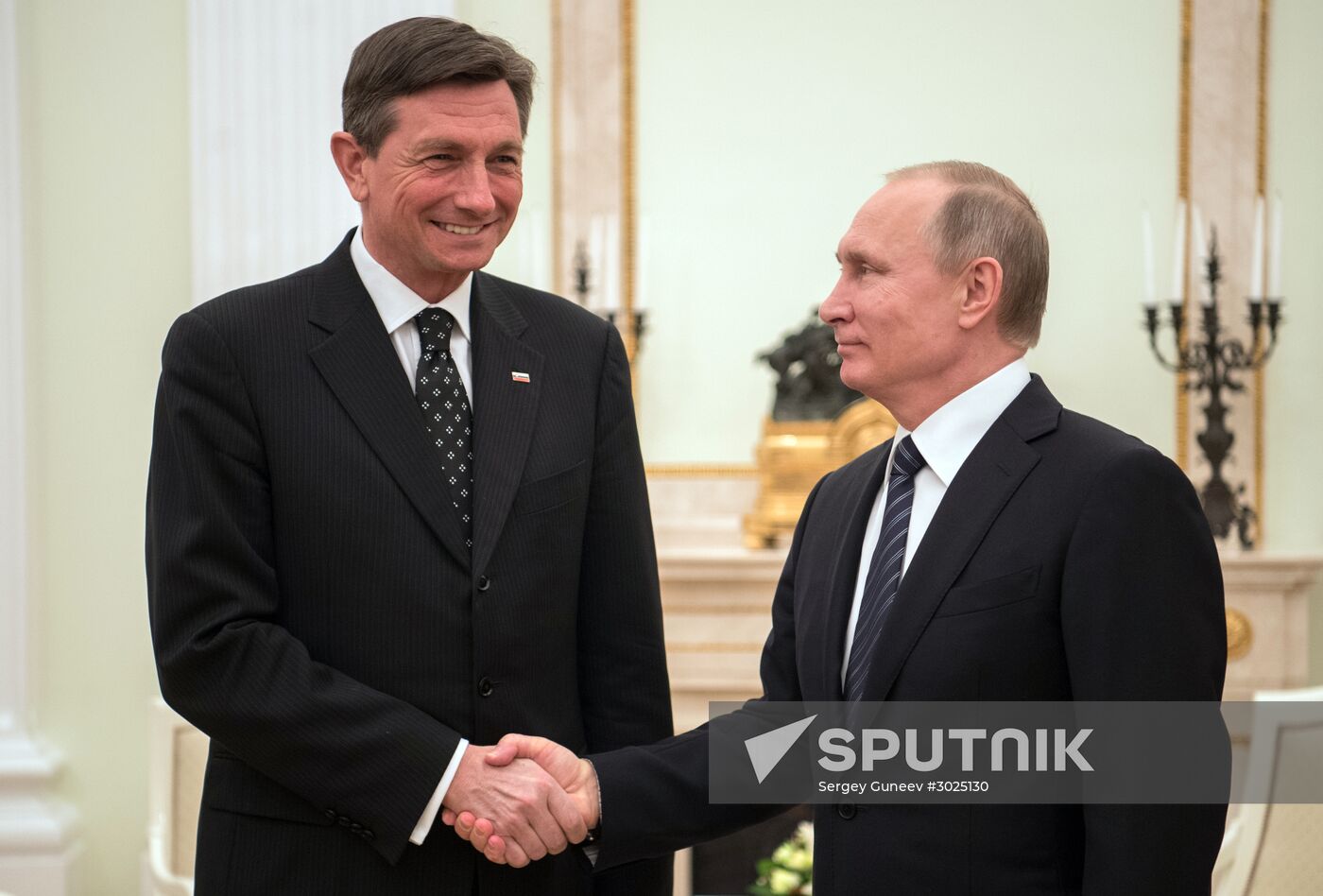 President Putin has talks with Slovenia President Borut Pahor