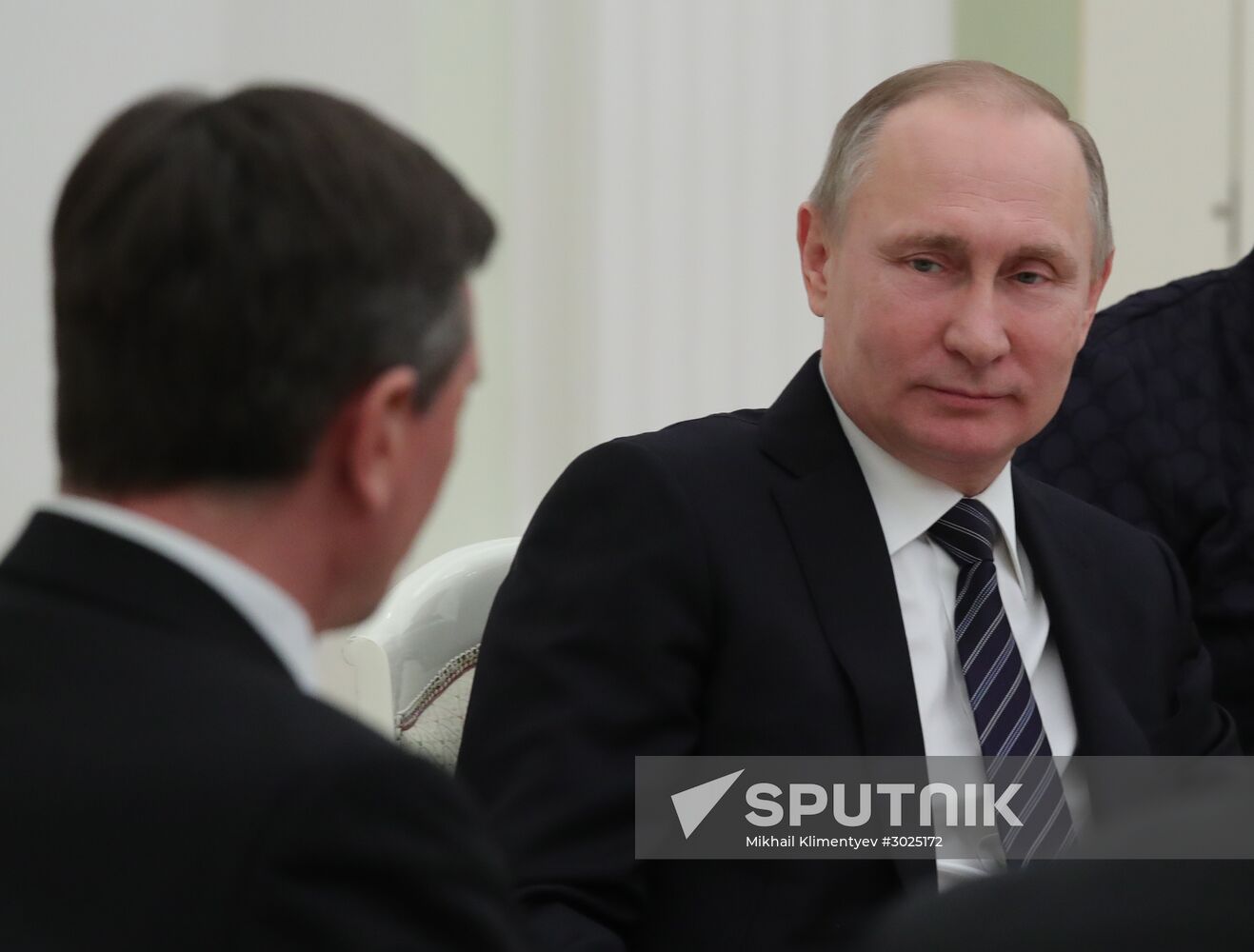 President Putin has talks with Slovenia President Borut Pahor