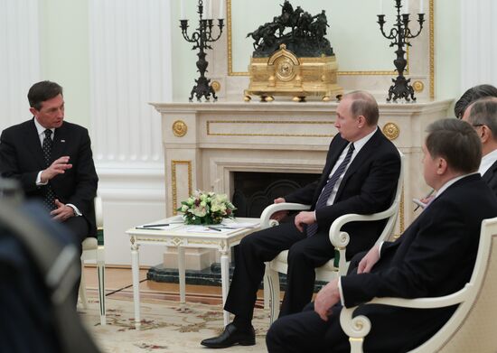 President Putin has talks with Slovenia President Borut Pahor