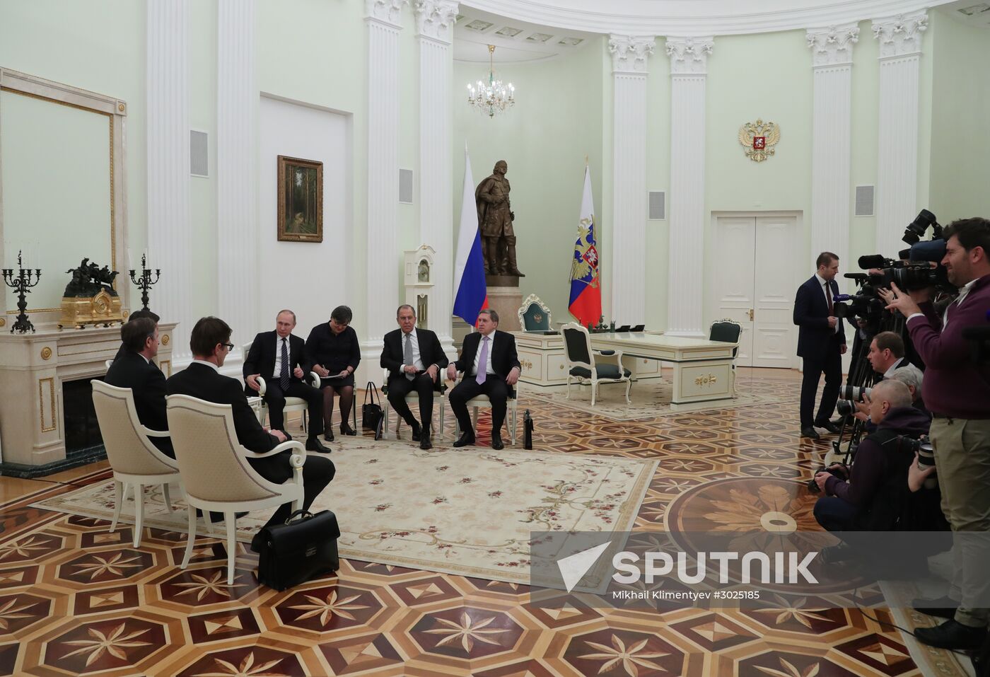 President Putin has talks with Slovenia President Borut Pahor