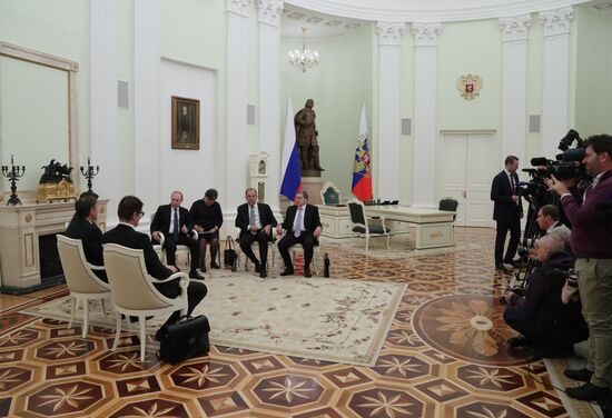 President Putin has talks with Slovenia President Borut Pahor