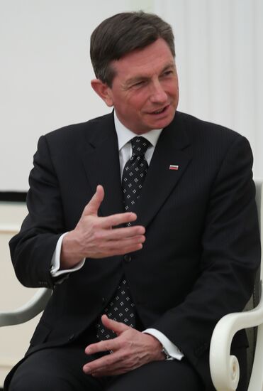 President Putin has talks with Slovenia President Borut Pahor