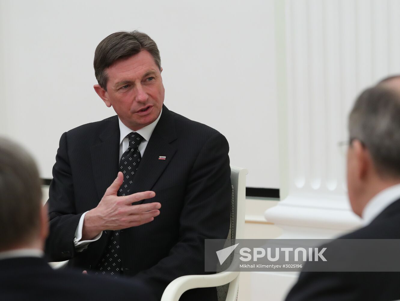 President Putin has talks with Slovenia President Borut Pahor