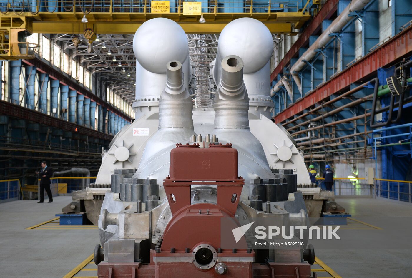World's biggest steam turbine T-295 is commissioned in Yekaterinburg