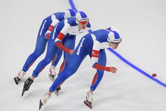 Speed skating. World Single Distances Championships