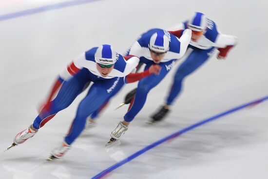 Speed skating. World Single Distances Championships