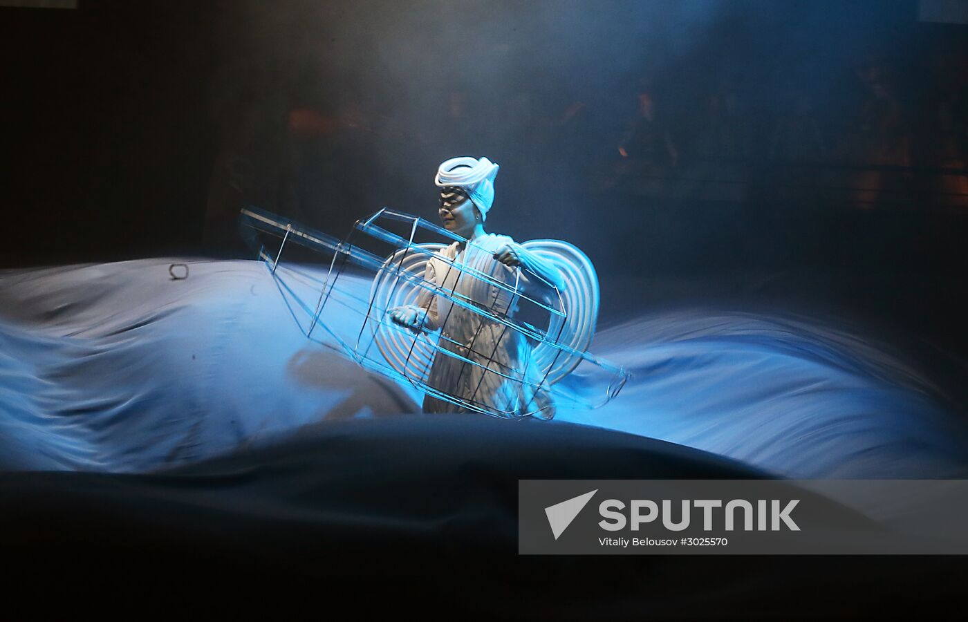 Dress rehearsal of "Noye's Fludde" opera