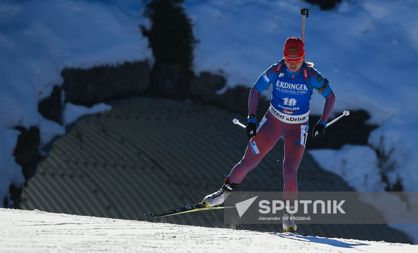 IBU World Championships. Women's sprint