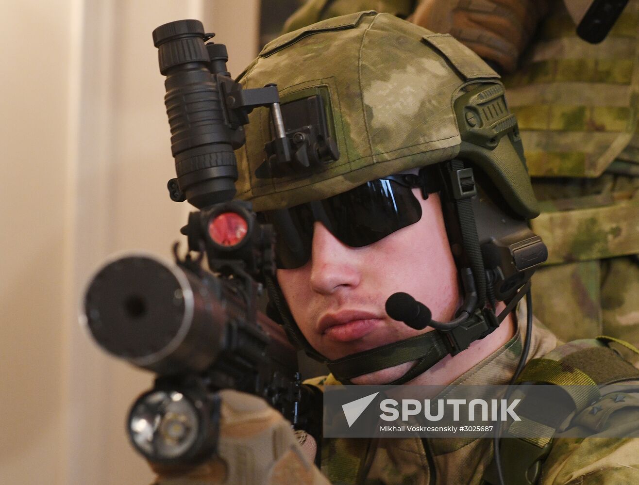 Russian National Guard uniforms presented