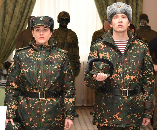 Russian National Guard uniforms presented