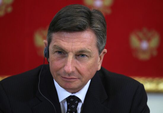 President Putin has talks with Slovenia President Borut Pahor