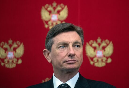 President Putin has talks with Slovenia President Borut Pahor
