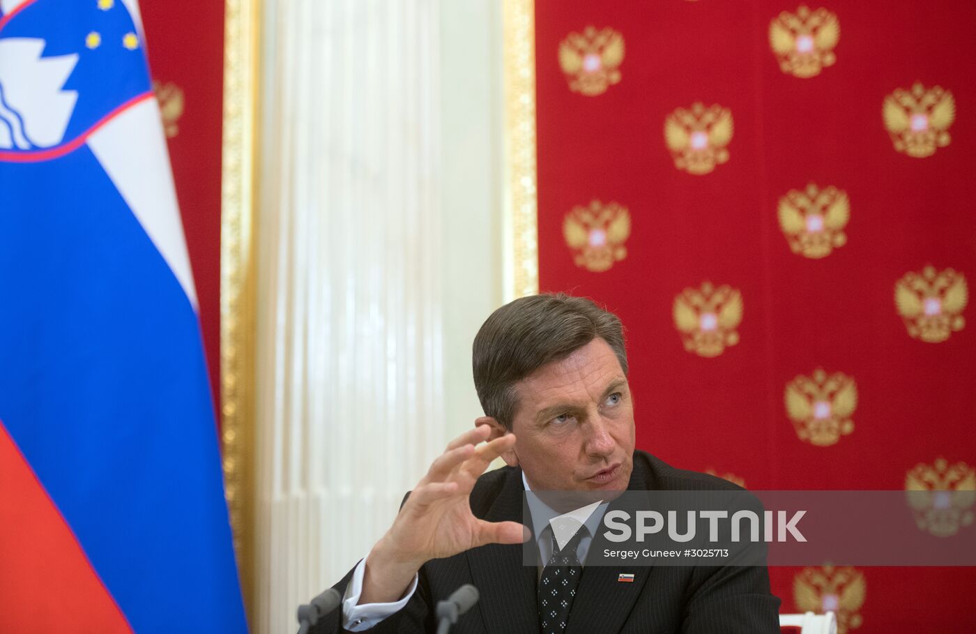 President Putin has talks with Slovenia President Borut Pahor