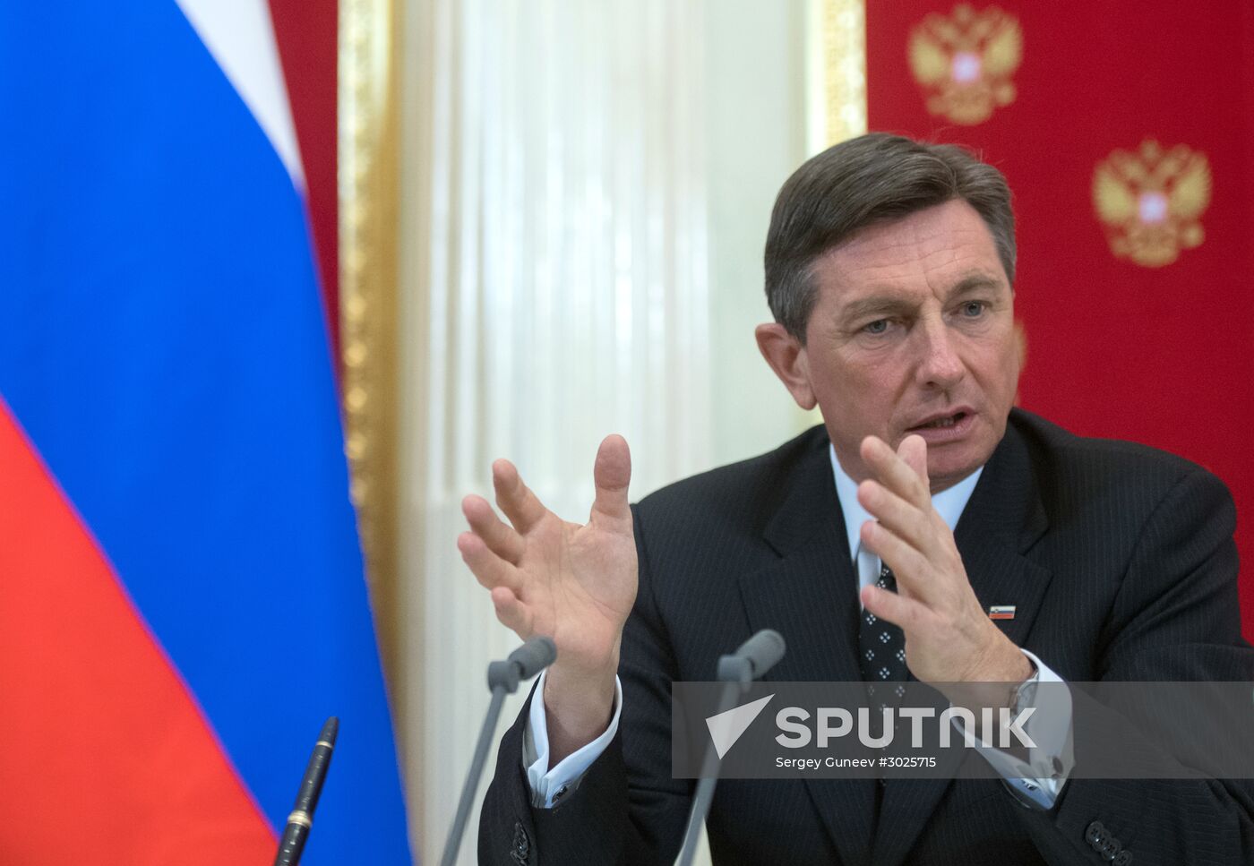 President Putin has talks with Slovenia President Borut Pahor