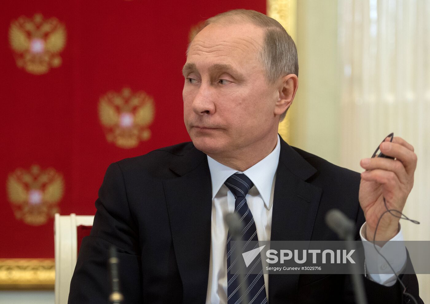 President Putin has talks with Slovenia President Borut Pahor