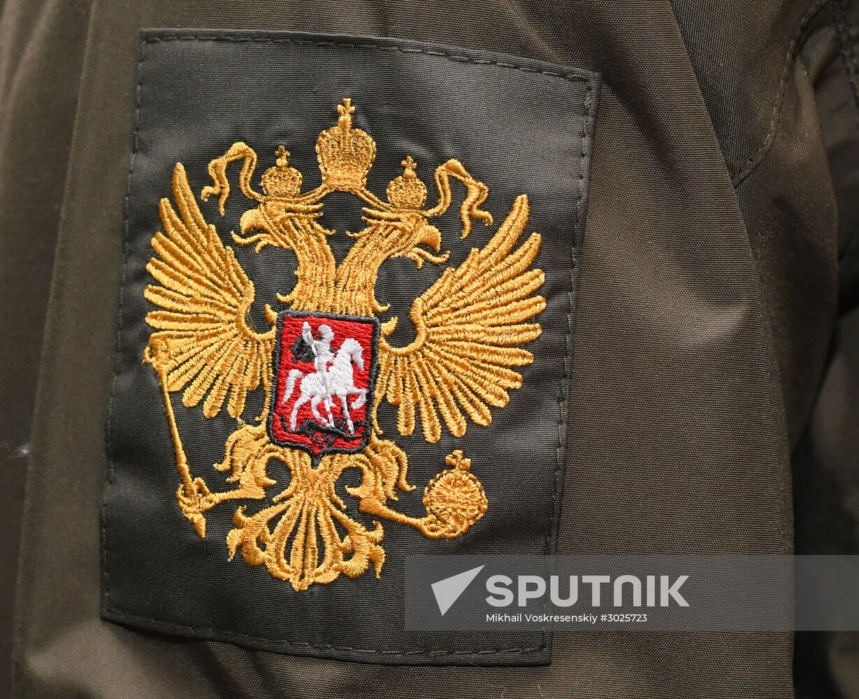 Russian National Guard uniforms presented