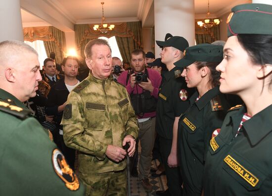 Russian National Guard uniforms presented